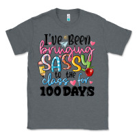 Charcoal Heather 100 days of school Classic Tee - MaliasSmallBusiness