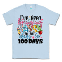 Dusty Blue 100 days of school Classic Tee - MaliasSmallBusiness