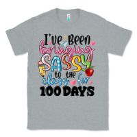 Heather Grey 100 days of school Classic Tee - MaliasSmallBusiness