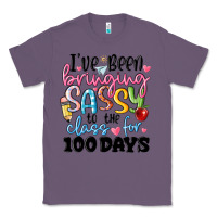 Lavender 100 days of school Classic Tee - MaliasSmallBusiness