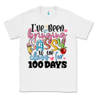 White 100 days of school Classic Tee - MaliasSmallBusiness