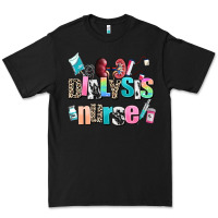 Black dialysis nurse Premium Tee - AdoDesignShop