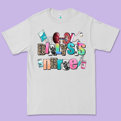 Dialysis Nurse Premium Tee Designed By Adodesignshop