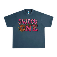 Midnight Navy sweet one donut Urban Heavy Tee - AdoDesignShop