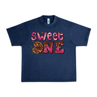 Navy sweet one donut Urban Heavy Tee - AdoDesignShop
