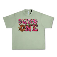 Oil Green sweet one donut Urban Heavy Tee - AdoDesignShop