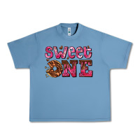 Pebble Blue sweet one donut Urban Heavy Tee - AdoDesignShop