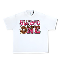 White sweet one donut Urban Heavy Tee - AdoDesignShop