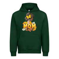 Forest Green Mom life Mother's Day Urban Hoodie - FaDigitalArtStudio