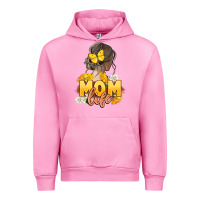 Fuchsia Pink Mom life Mother's Day Urban Hoodie - FaDigitalArtStudio