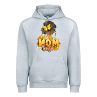 Heather Grey Mom life Mother's Day Urban Hoodie - FaDigitalArtStudio