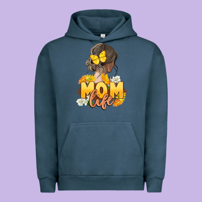 Mom Life Mother's Day Urban Hoodie Designed By Fadigitalartstudio
