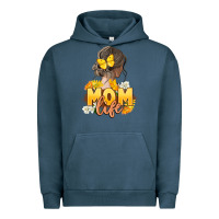 Pigment Midnight Navy Mom life Mother's Day Urban Hoodie - FaDigitalArtStudio