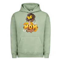 Pigment Oil Green Mom life Mother's Day Urban Hoodie - FaDigitalArtStudio