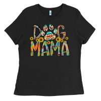 Black dog mama Ladies Tee - RacoonDesign