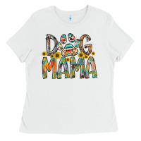 White dog mama Ladies Tee - RacoonDesign