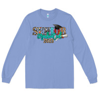 Colony Blue senior graduated 2023 Long Sleeve Tee - NancyCooperArtShop