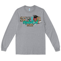 Heather Grey senior graduated 2023 Long Sleeve Tee - NancyCooperArtShop