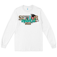 White senior graduated 2023 Long Sleeve Tee - NancyCooperArtShop