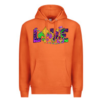 Carrot mardi gras love Premium Hoodie - JahusDesignShop
