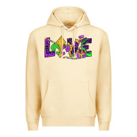 Pina Colada mardi gras love Premium Hoodie - JahusDesignShop