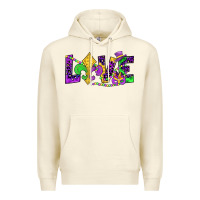 Sandshell mardi gras love Premium Hoodie - JahusDesignShop