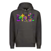 Smoke mardi gras love Premium Hoodie - JahusDesignShop