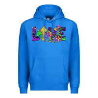 True Royal mardi gras love Premium Hoodie - JahusDesignShop