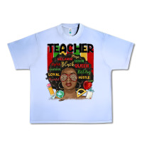 Grape Ice black woman teacher Urban Heavy Tee - MaliasSmallBusiness