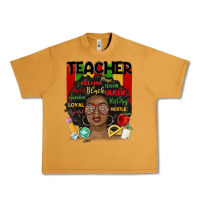 Peanut Butter black woman teacher Urban Heavy Tee - MaliasSmallBusiness