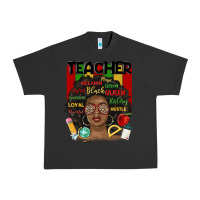 Pigment Black black woman teacher Urban Heavy Tee - MaliasSmallBusiness