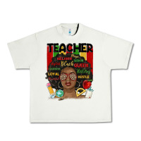 Pistachio black woman teacher Urban Heavy Tee - MaliasSmallBusiness