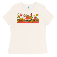 Bone watermelon libbey cup Ladies Tee - HRA Design Shop