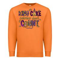 Carrot King cake calories don't count Premium Sweatshirt - HowdyJamesFarm