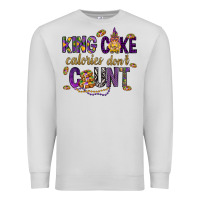 Dove Grey King cake calories don't count Premium Sweatshirt - HowdyJamesFarm