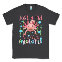 Smoke just a kid who loves axolotls Classic Tee - MaliasSmallBusiness
