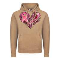 Vintage Coffee breast cancer awareness heart Vintage Hoodie - Jasminsmagicworld