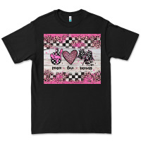 Black peace love racing Premium Tee - JahusDesignShop