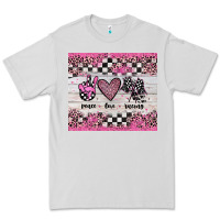 Dove Grey peace love racing Premium Tee - JahusDesignShop