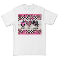 White peace love racing Premium Tee - JahusDesignShop