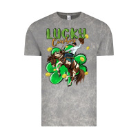 Cloud Rock lucky cowboy Vintage Tee - MaliasSmallBusiness