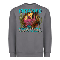 Storm untamed cowgirl Heavyweight Sweatshirt - NancyCooperArtShop