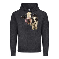 Vintage Arctic Cute Holstein Heifer Vintage Hoodie - LillyAllenDesigns