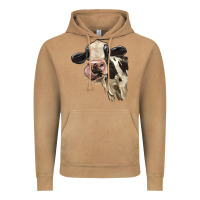 Vintage Camel Cute Holstein Heifer Vintage Hoodie - LillyAllenDesigns