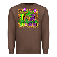 Chestnut Louisiana leopard with balloons Premium Sweatshirt - HowdyJamesFarm