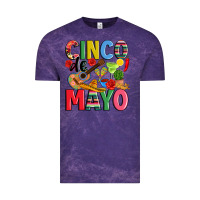 Cloud Purple cinco de mayo Vintage Tee - JahusDesignShop