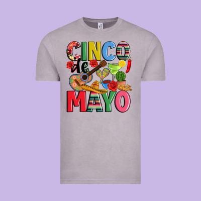 Cinco De Mayo Vintage Tee Designed By Jahusdesignshop