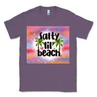Lavender salty lil' beach Classic Tee - MaliasSmallBusiness