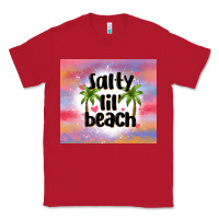 Red salty lil' beach Classic Tee - MaliasSmallBusiness