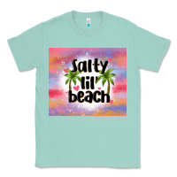 Seafoam salty lil' beach Classic Tee - MaliasSmallBusiness